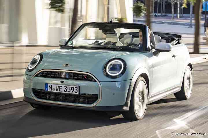 Test: Mini Cooper Cabrio S - Open sensatie maar had stiller en stijver gekund