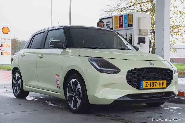 De duurtest-Suzuki Swift bevalt goed maar aan de kleine tank kunnen we maar niet wennen
