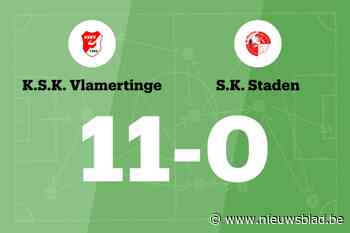 SK Vlamertinge haalt uit tegen SK Staden B