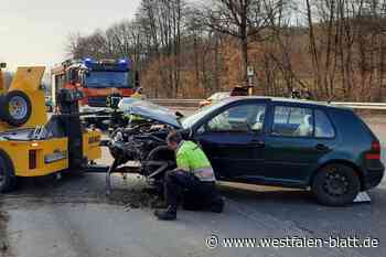 Unfall in Bad Driburg: vier Menschen verletzt