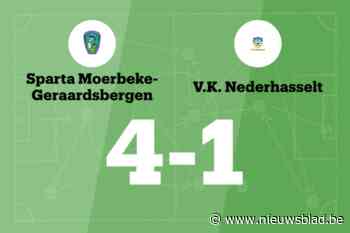 Sparta Moerbeke-Geraadsbergen wint sensationeel duel tegen VK Nederhasselt B