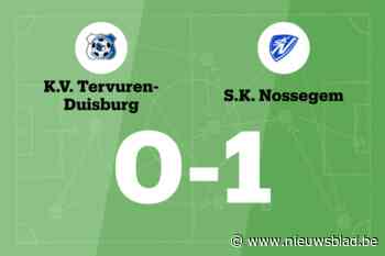De Backer bezorgt Nossegem zege tegen Tervuren-Duisburg