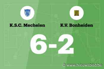 SC Mechelen wint tegen Bonheiden B door treffers van Vandeput