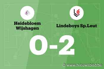 Vijf opeenvolgende overwinningen voor Leut na 0-2 overwinning tegen Wijshagen