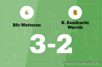 Zege voor RFC Wetteren in thuiswedstrijd tegen Eendracht Wervik