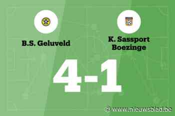 Cherif maakt twee goals voor BS Geluveld in wedstrijd tegen Sassport Boezinge B