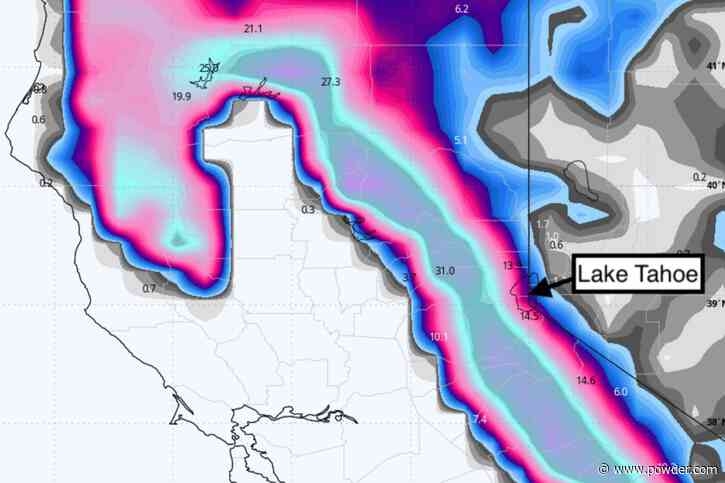 California Braces for 20-35 Inches of "Cold" Snow