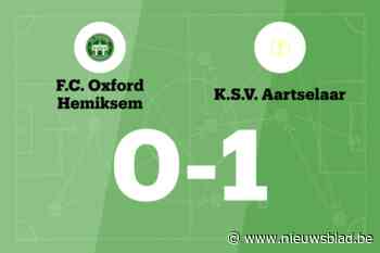 El Mahtouchi bezorgt Aartselaar B zege tegen Oxford Hemiksem