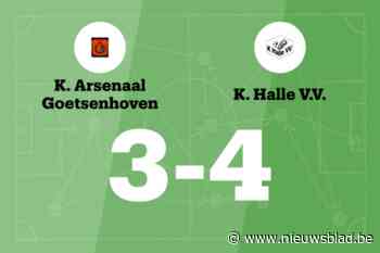 Mooren scoort drie keer, Halle VV verslaat Goetsenhoven