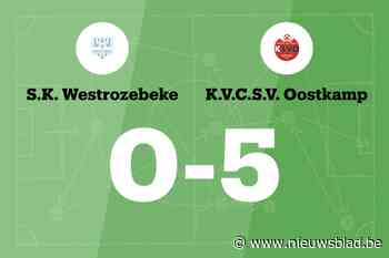 SV Oostkamp B wint ook van SK Westrozebeke