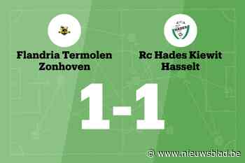 Termolen speelt gelijk tegen Hades B