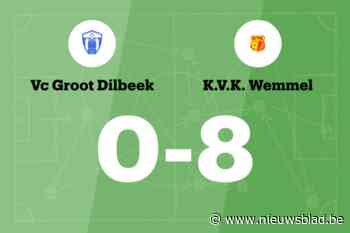 Wemmel B heeft geen medelijden met Groot-Dilbeek B