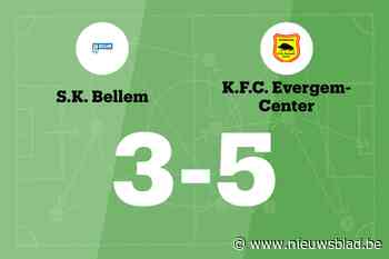 Creve maakt er drie voor KFC Evergem Center in wedstrijd tegen SK Bellem