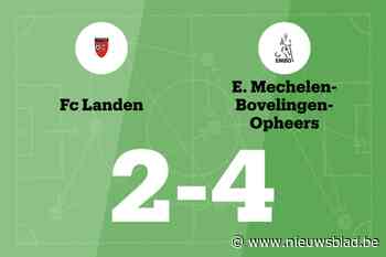 EMBO na rust voorbij FC Landen B