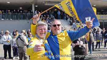 Die emotionalsten Bilder vom Derby-Gucken am Eintracht-Stadion