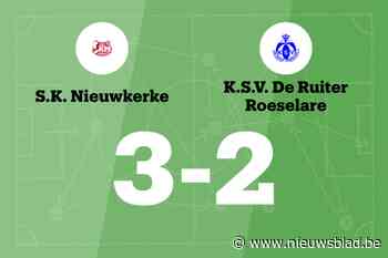 SK Nieuwkerke wint sensationeel duel tegen SV De Ruiter