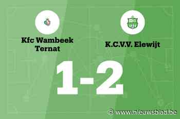 KCVV Elewijt wint uit tegen KFC Wambeek Ternat