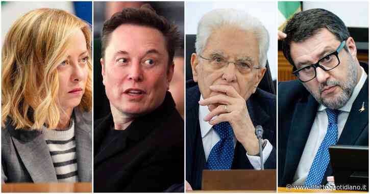 “Musk vuole incontrare Mattarella per salvare l’accordo su Starlink”. Salvini: “Da firmare domani”. Il Pd: “Roba da matti irresponsabili”