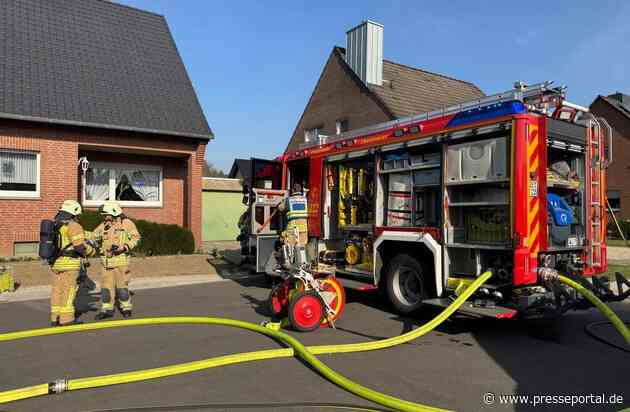 FW Tönisvorst: Kellerbrand in Tönisvorst - Einfamilienhaus nach Kellerbrand unbewohnbar