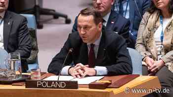 Starlink-Streit um Ukraine: "Sei still": Musk nennt polnischen Außenminister "kleinen Mann"