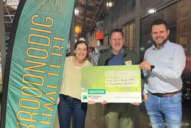 Opbrengst vlaggenverkoop gaat naar Broodnodig Haaltert