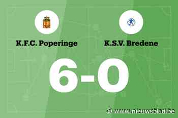 Weergaloze Ouerghui leidt FC Poperinge langs SV Bredene C