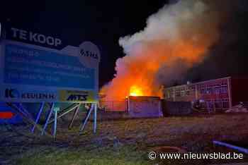 Uitslaande brand in Sint-Truiden: verkeerslichten uitgevallen