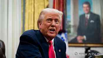 "Gehören immer zwei zu Konflikt": Trump: Vielleicht überlebt Ukraine ohnehin nicht