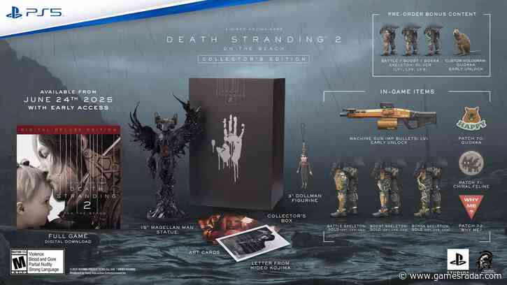 Hideo Kojima reveals Death Stranding 2: On the Beach release date, and the Collector's Edition includes exactly what I predicted it would