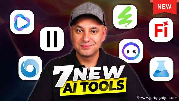 7 New AI Tools to Enhance Your Creativity and Productivity in 2025