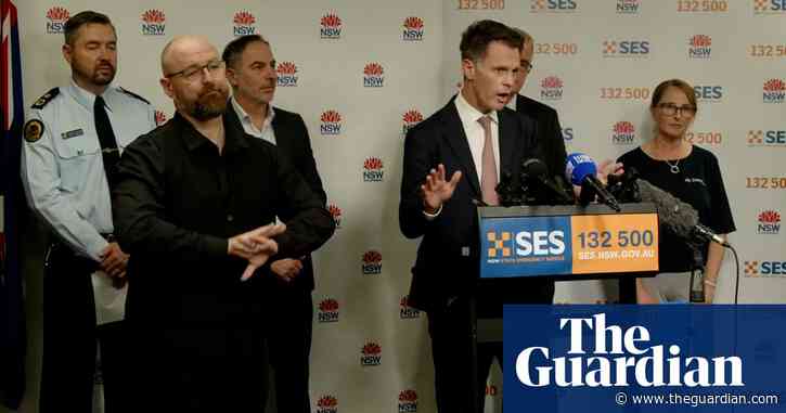 Cyclone Alfred evacuation centres 'not a solution for homelessness', NSW premier says – video