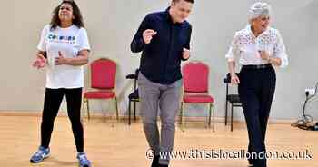 Strictly stars join Redbridge dance class