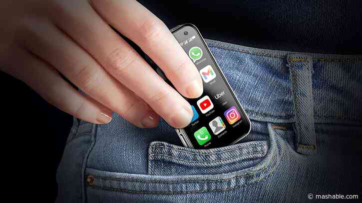 This tiny phone has a tiny price, too