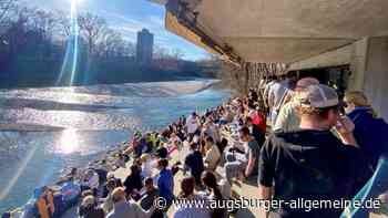 Sonnenbad am Lech: Auf dieses Ausflugswetter lässt sich aufbauen
