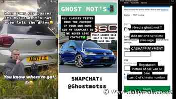How unscrupulous mechanics are selling 'ghost MOTs' on TikTok as the government rushes to clamp down on the illegal practice