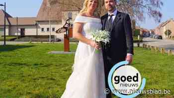 Pas getrouwd: Candy en Michaël in Heers