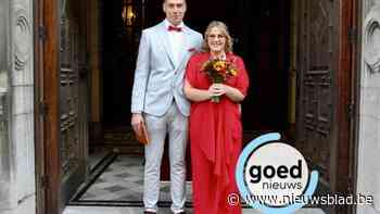 Pas getrouwd: Mathias en Laura in Hasselt