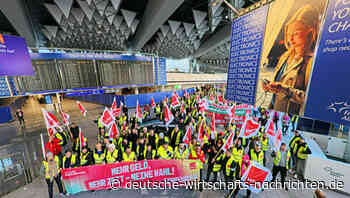 Warnstreiks an 13 deutschen Flughäfen legen Flugverkehr lahm