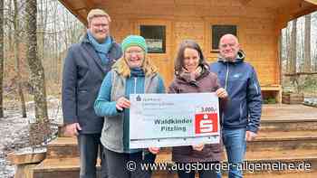 Neue Holzhütte für den Waldkindergarten Pitzling