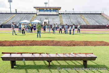 Vidinha Stadium repair work starts