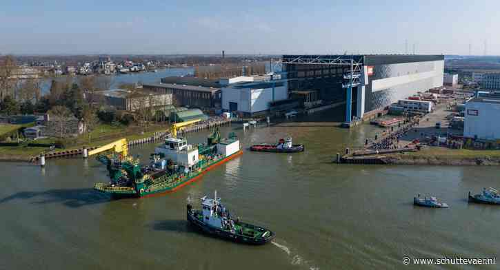 Royal IHC laat tweede elektrische cutterzuiger te water