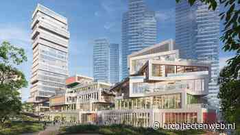 MVRDV ontwerpt winkelcentrum als stapeling van blokken met buitenruimte