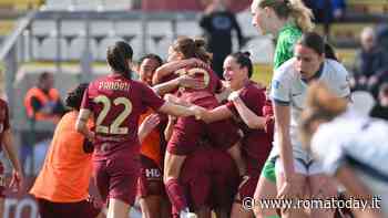 Serie A Femminile, Roma - Inter 2-1: Di Guglielmo decide il match all'ultimo respiro