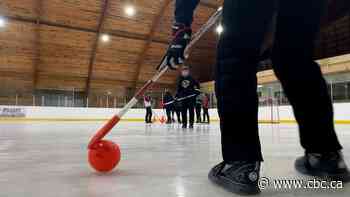 This small-town Sask. broomball team is hoping to bring home its 4th national championship