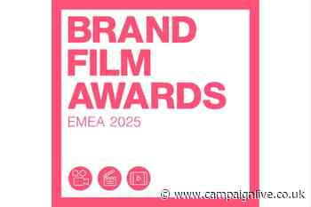 Brand Film Awards EMEA 2025: shortlist revealed