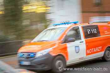 Motorradfahrer bei Unfall in Werther schwer verletzt