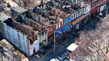 Baltimore FFs follow 'Code X' rule for safety at 4-alarm blaze