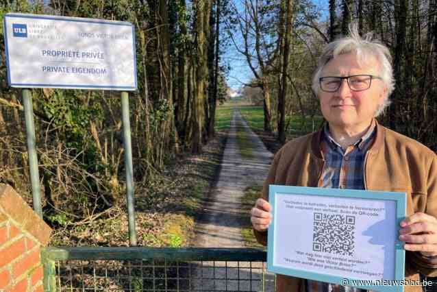 Dekoloniseer Halle roept opnieuw op tot infobord aan ULB-domein Brien: “Verboden te betreden maar niet verboden te herinneren”