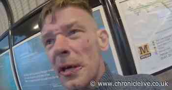 Footage shows merciless murderer George Ness become aggressive with police as he's arrested