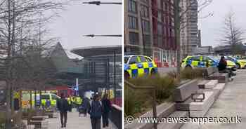 Major emergency response outside Canada Water station due to incident